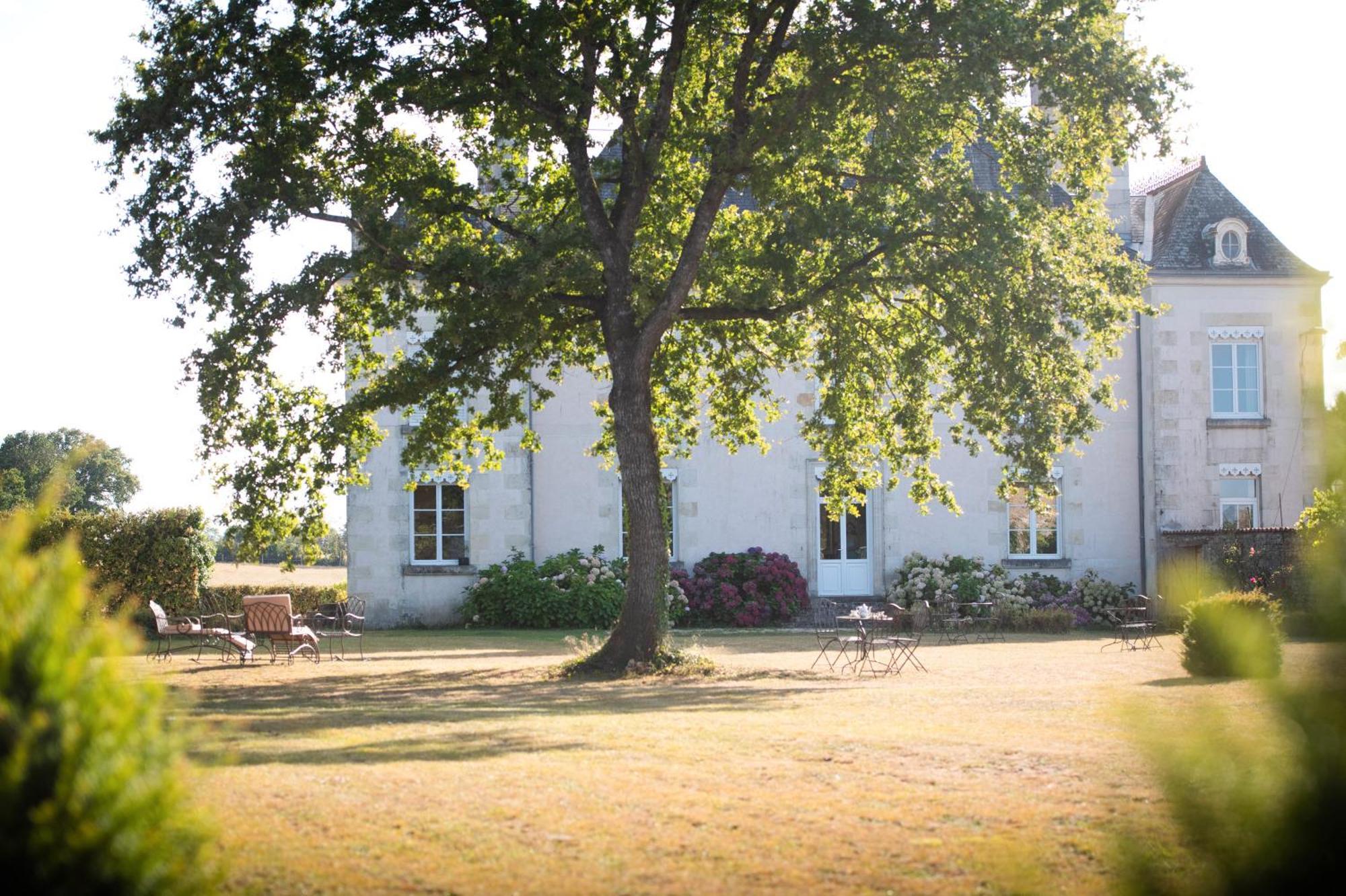 Domaine De La Briouse Bed & Breakfast Sanxay Exterior foto